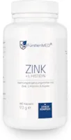 Produktbild von FürstenMED Zink Kapseln Hochdosiert 25mg Zinkbisglycinat L-Histidin Kupfer 180 Vegane Kapseln ohne Zusatzstoffe