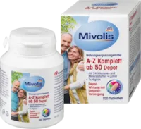 Produktbild von Bewertung Mivolis A-Z Komplett Depot ab 50 Tabletten 100 St 150 g