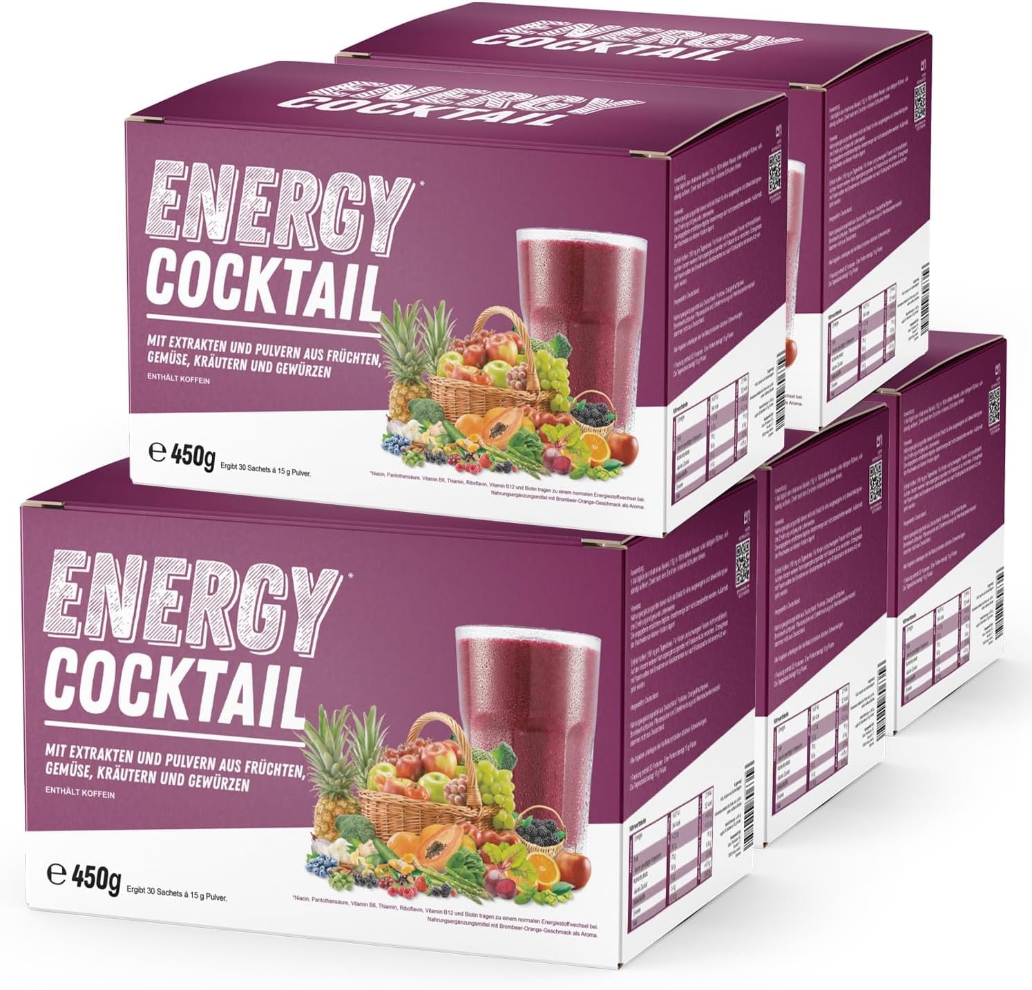 Produktbild von Bewertung Green Nutrition Energy Cocktail Pulver mit Extrakten und Pulver aus Früchten Gemüse Kräutern und Gewürzen. 30 Praktische Portionsbeutel ja Packung - 5er Pack PZN 19469567
