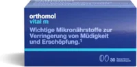 Produktbild von Bewertung Orthomol Vital m Mikronährstoffe für Männer bei Müdigkeit mit B Vitaminen Omega 3Fettsäuren und Magnesium Tabletten/Kapseln 30 Tagesportionen