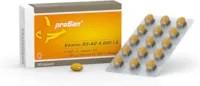 Produktbild von proSan Vitamin D3+K2 4.000 I.E. - 30 Kapseln - hochdosiert - 4.000 I.E. Vitamin D3 + 100% NATÜRLICHES Vitamin K2 All-Trans 100 µg - hohe Bioverfügbarkeit - in Deutschland hergestellt - kleine Kapseln