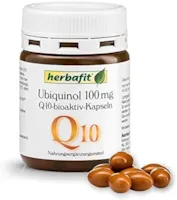 Herbafit - Ubiquinol 100 mg Q10 bioaktiv 75 Kapseln