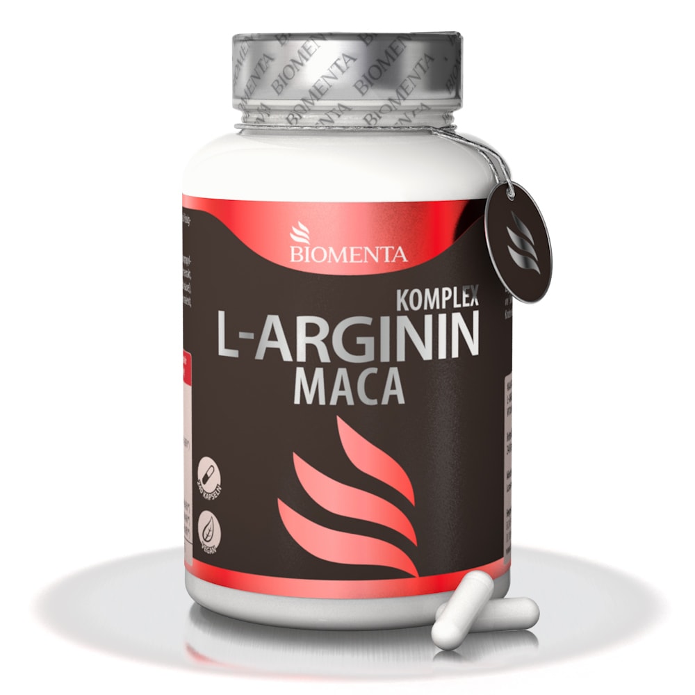 Produktbild von Bewertung BIOMENTA L-Arginin Maca Komplex