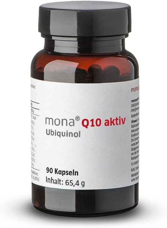 Produktbild von Monasan - mona Q10 aktiv Ubiquinol 90 Kapseln