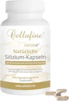 Produktbild von Cellufine natürliches Silizium aus Bambus 75mg 120 Silzium Kapseln vegan, Silizium hochdosiert, Silicium Kapseln als Nahrungsergänzungsmittel, natürlich & ohne Konservierungsstoffe