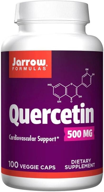Produktbild von Bewertung Jarrow Formulas Quercetin 500mg 100 vegane Kapseln Laborgeprüft, Sojafrei, Glutenfrei, Vegetarisch ohne Gentechnik