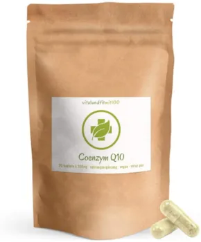 Produktbild von vitalundfitmit100 Coenzym Q10 Kapseln 90 Stück à 100 mg Ubichinon-10, Q10 in geprüfter Qualität 100% vegan & rein glutenfrei, laktosefrei OHNE Hilfs- u. Zusatzstoffe