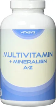 Produktbild von Vitasyg Multivitamin - 365 Tabletten - Jahresvorrat - 1 Tablette täglich, 1er Pack (1 x 475 g)