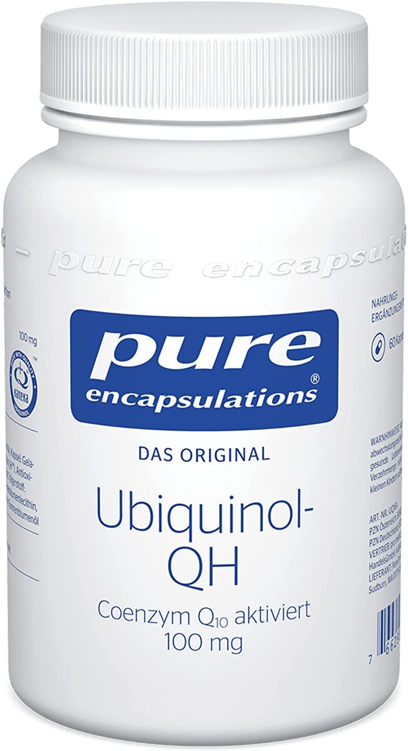 Produktbild von Bewertung Pure Encapsulations - Ubiquinol-QH 100mg - 60 Kapseln