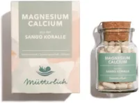 Produktbild von mütterlich - Sango Koralle | Natürliches Magnesium & Calcium | Wichtige Ergänzung zu Folsäure Tabletten bei Kinderwunsch, Schwangerschaft und Stillzeit | 100% natürlich | vegan | 120 Kapseln (1 Monat)