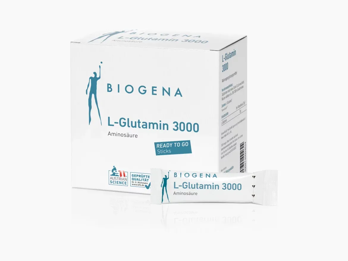 Produktbild von Bewertung BIOGENA L-Glutamin 3000