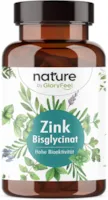 Produktbild von GloryFeel Zink 25mg 400 Tabletten Premium Zink-Bisglycinat (Zink-Chelat) hoch bioverfügbar - 25mg Elementares Zink pro Tablette - Laborgeprüft, vegan, ohne Zusätze in Deutschland hergestellt