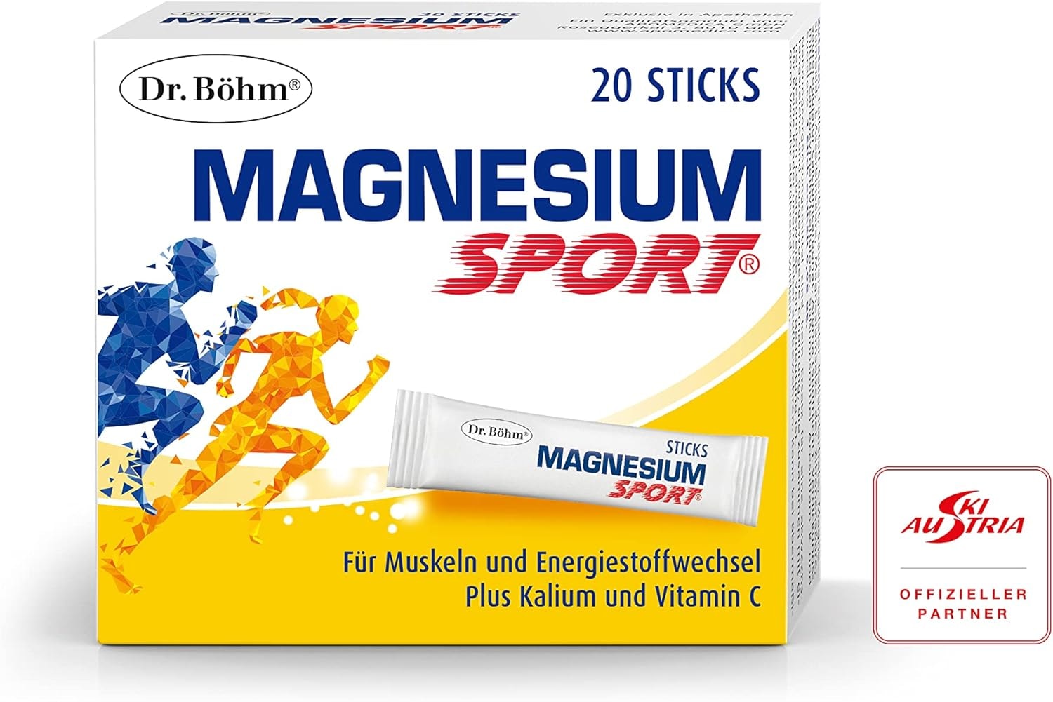 Produktbild von Bewertung Dr. Böhm Magnesium Sport Sticks, 20 St. Beutel