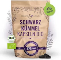 Produktbild von Bewertung CDF Sports & Health Bio Schwarzkümmelöl Kapseln Vegan 425 Kapseln hochdosiert
