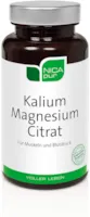 Produktbild von NICApur Kalium Magnesium Citrat I mit den Mineralstoffen Kalium und Magnesium in gut bioverfügbaren organischen Citratverbindungen I Reinsubstanz ohne Zusatzstoffe I 60 Kapseln