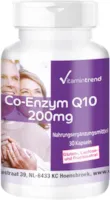 Vitamintrend - Co-Enzym Q10 200 mg - 30 Kapseln, hochdosiert, Monatspackung, vegan | Vitamintrend