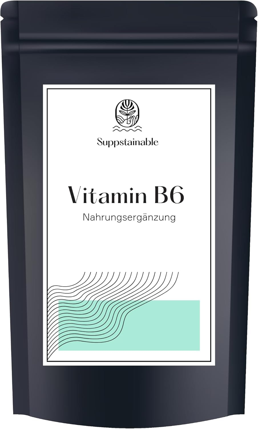 Produktbild von Bewertung Suppstainable 100g Pures veganes Vitamin B6 Pulver Reines Vitamin B6 keine Füllstoffe & Zusatzstoffe gut lösliches veganes Pulver zur Unterstützung deines Imunsystems abgefüllt in DE von Suppstainable