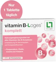 Produktbild von Dr. Loges Vitamin B-loges komplett, 60 St