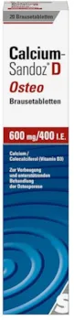 Produktbild von Hexal - Calcium-Sandoz D Osteo 600 mg/400 I.E. Brausetabletten, 20 St. Tabletten