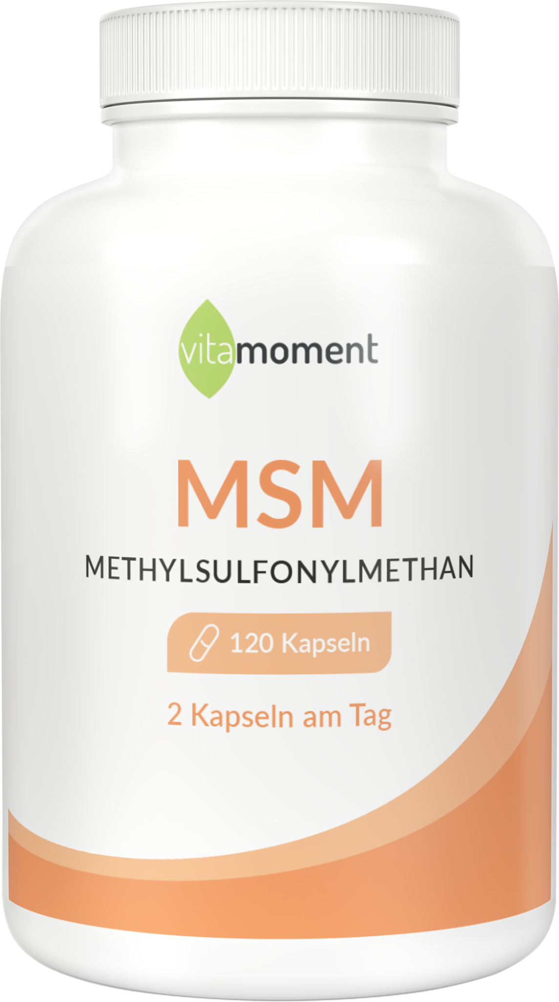 Produktbild von Bewertung vitamoment MSM Kapseln Schwefel organisch Gelenke Knochen Haut Haare Nägel Muskulatur