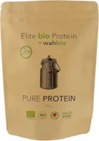 Produktbild von Bewertung WAHBIO Bio Protein Pulver Molkeproteinisolat, Molkeproteinkonzentrat sowie Protein aus Ei und Soja 4 Komponenten Bio-Protein-Pulver