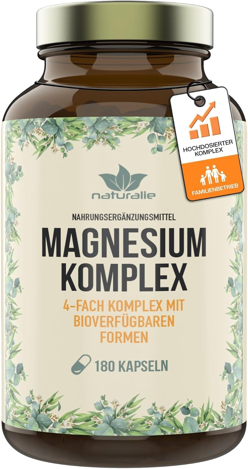 Produktbild von Bewertung naturalie Magnesium Kapseln im Komplex