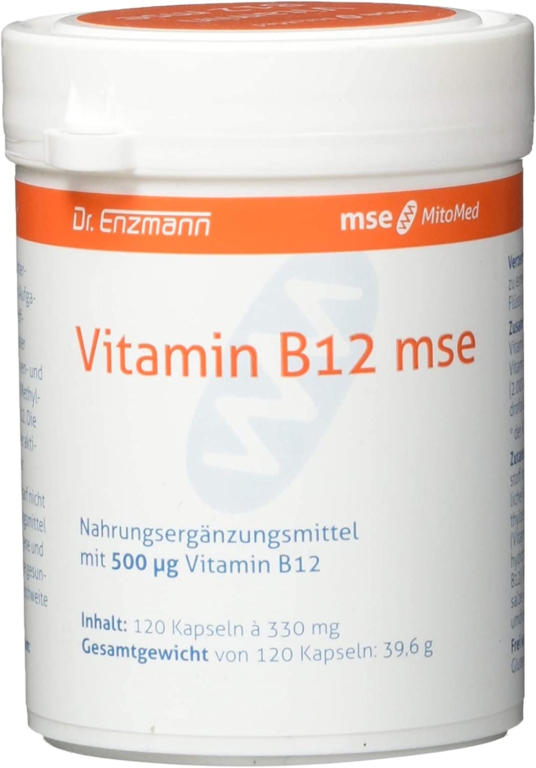Produktbild von MSE Pharmazeutika GmbH -VITAMIN B12 MSE Kapseln 120 St