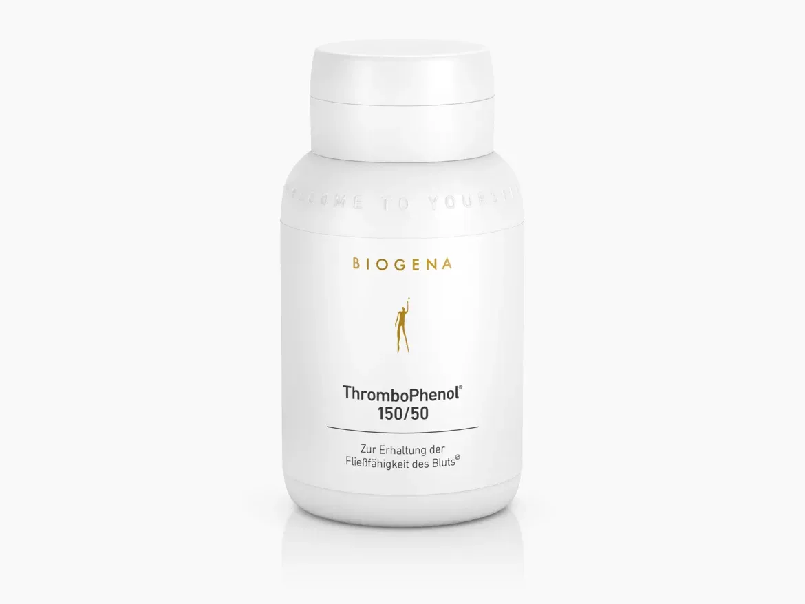 Produktbild von Bewertung BIOGENA ThromboPhenol 150/50 Gold Unterstützung der Blutzirkulation