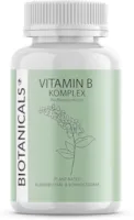 Biotanicals - Vitamin B Komplex (90 Kapseln) - Pflanzliches Vitamin B Complex aus Buchweizenkeimextrakt. Bio-aktive Vitamin B-Form. (Mit Biotin und B12) vegan