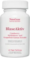 Produktbild von Bewertung NatuGena BlaseAktiv mit Cranberry Kürbiskern und Grapefruit Samen Extrakt für Frauen und Männer 60 Kapseln 30 Tage Packung