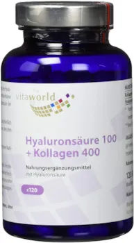 Produktbild von Vita World - HYALURONSAEURE 100+KOLL400, 120 St