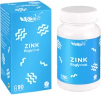 Produktbild von BjökoVit Zink Tabletten (Kapseln) | 25mg Bisglycinat hochdosiert und vegan I Nahrungsergänzungsmittel ohne Zusatzstoffe | Kleine Zink Kapseln statt große Tabletten