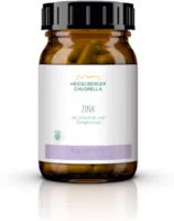 Heidelberger Chlorella – B-Life® Zink Kapseln, vegan, Zinkgluconat und Zinkcitrat, hochdosiert, gute Bioverfügbarkeit, hergestellt in Deutschland, 60 g, 120 Kapseln