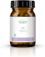 Produktbild von Bewertung Heidelberger Chlorella B-Life® Zink Kapseln vegan mit Zinkgluconat und Zinkcitrat, hochdosiert, gute Bioverfügbarkeit, hergestellt in Deutschland, 60 g, 120 Kapseln