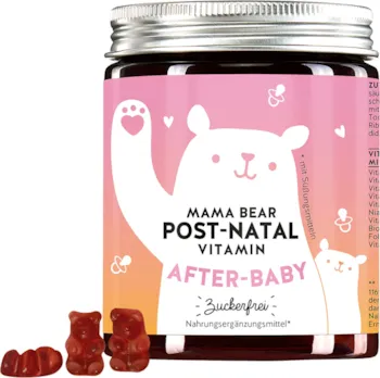 Produktbild von Bewertung Bears with Benefits Gummibärchen Komplex für die Stillzeit mit Folsäure, Eisen, Zink, Selen (60 St) - Bears with Benefits Mama Bear Postnatal