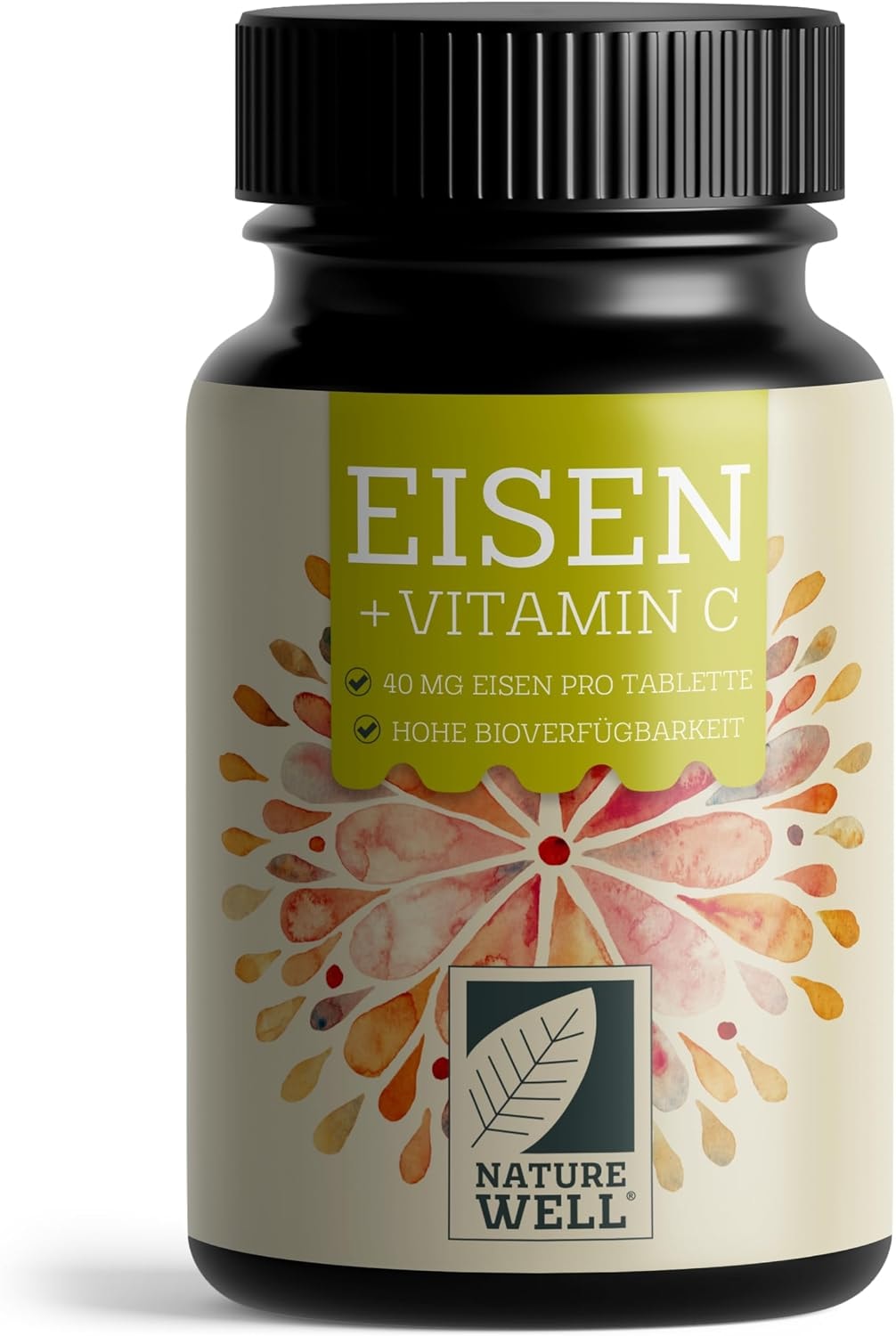 Produktbild von Bewertung NATUREWELL Eisen + Vitamin C