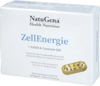 Produktbild von Bewertung NatuGena ZellEnergie NADH mit Coenzym Q10 und bioaktive B-Vitamine tragen zu einem normalen Energiestoffwechsel bei 60 Kapseln 30 Tage