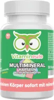 Produktbild von Vitamineule - Multimineral Kapseln + Spurenelemente Komplex - hochdosiert - Qualität aus Deutschland - ohne Zusätze - laborgeprüft - vegan - kleine Kapseln statt Tabletten - für Kinder geeignet - Vitamineule®