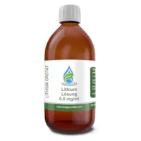 Produktbild von Bewertung Octagon Industries Limited Lithium Orotat Lösung 0,5 mg Lithium pro 1 ml Lithiumorotat hochrein 99% 200 ml Labor-Braunglasflasche mit HDPE-Pipette für Laborzwecke