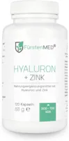 FürstenMED Hyaluronsäure Kapseln Hochdosiert 600mg Hyaluronsäure 500-700 kDa und 1,5mg Zink Vegan 120 Kapseln