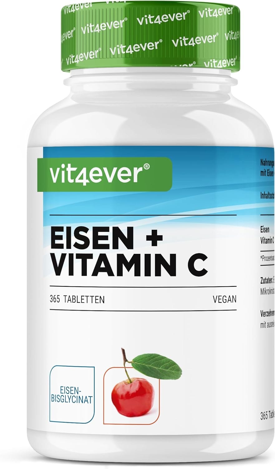 Produktbild von Bewertung Vit4ever Eisen + Vitamin C
