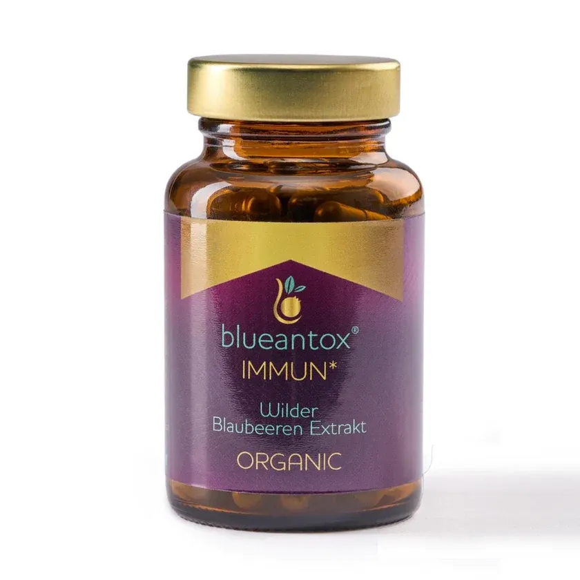 Produktbild von Bewertung blueantox IMMUN Wilder Blaubeeren Extrakt