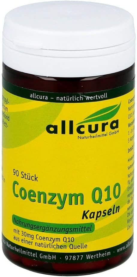 Allcura Coenzym Q10 30 mg Kapseln