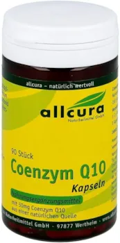 Produktbild von allcura Coenzym Q10 30 mg Kapseln