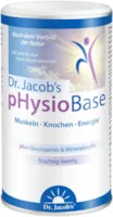 Produktbild von Bewertung Dr. Jacobs pHysioBase 300g Dose vegan für Sport Muskeln Knochen Immunsystem mit echten Beeren Glucosamin auf Basis von Citrat Laktat Kalium Magnesium Calcium Vitamin C