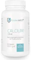 Produktbild von FürstenMED Calcium Citrat Kapseln Reines Calciumcitrat 120 Kapseln Vegan und ohne Zusatzstoffe