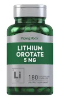 Produktbild von Bewertung PipingRock Lithiumorotat 5 mg, 180 Kapseln mit schneller Freisetzung aus den USA