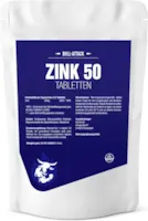 Produktbild von BULL ATTACK SPORT SUPPLEMENTS Zink 50mg Depot Tabletten - 1000 vegane Tabletten - reines Zink Gluconat hochdosiert - für Akne, Immunsystem, Muskelaufbau, Testosteron