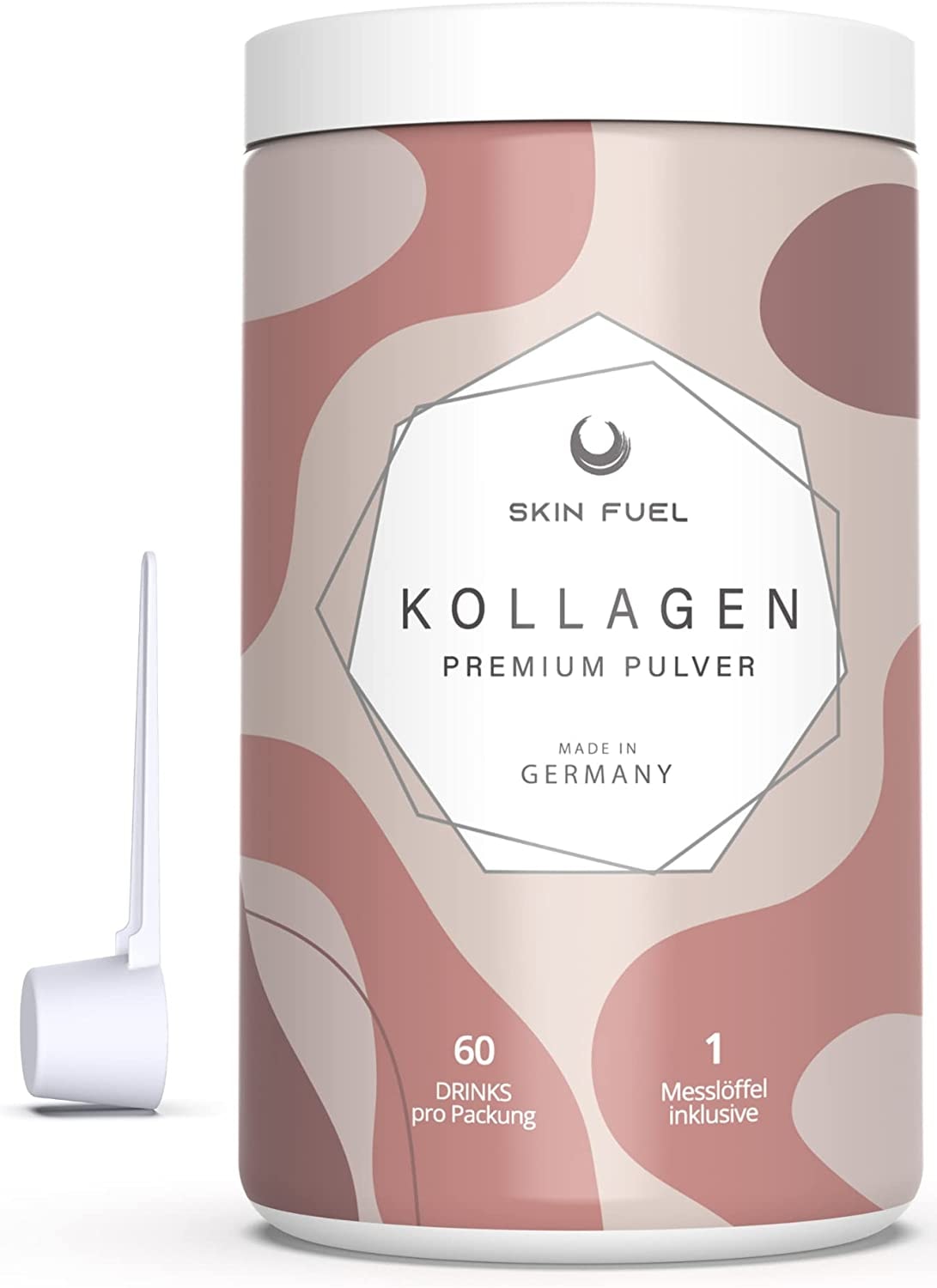 Produktbild von Bewertung StuckART SkinFuel© 100% KOLLAGEN PULVER Haut hochdosiert 300g • COLLAGEN Peptide • ANTI-AGING • Bioaktives Kollagen Hydrolysat • Haut Haare Nägel • ideale Löslichkeit • Geschmacksneutral • Made in Germany