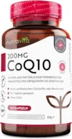 Produktbild von nutravita Coenzym Q10 200mg PREISTRÄGER 2021 120 vegane Kapseln (Vorrat für 4 Monate) Hochwertiges Q10 aus pflanzlicher Fermentation Laborgetestet in Deutschland Hochdosiert